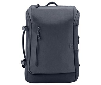 HP 15.6" laptop backpack, HP Travel, gray polyester, HP