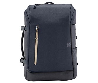 HP 15.6" laptop backpack, HP Travel, blue polyester, HP