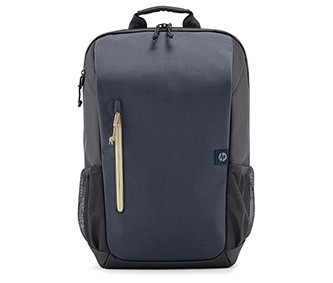 HP 15.6" laptop backpack, HP Travel, blue polyester, HP