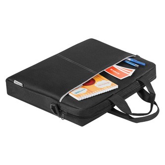 Taška na notebook 15,6", Lite, čierna z polyesteru, Defender