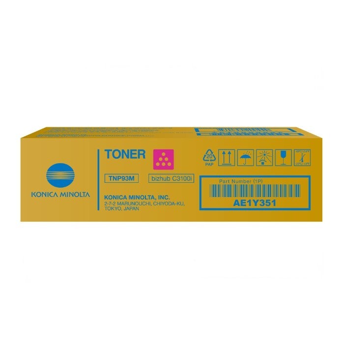 Konica Minolta TNP93M AE1Y351 purpurový (magenta) originálny toner