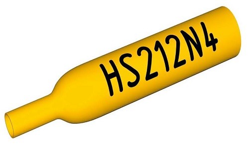 Levně Partex HS-00216BN4 žlutá smršťovací bužírka, 150m (1,6 mm)