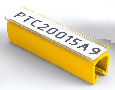 Levně Partex PTC10021A9, bílý, 200ks, (2.4-3.0 mm), PTC nacvakávací pouzdro na štítky