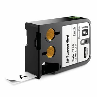 Dymo 1868752, 19mm x 7m, čierna tlač/biely podklad, originálna páska.
Originálna kazeta s páskou = záruka náplne priamo od výrobcu tlačiarne štítkov
100% použitie so štítkovačom Dymo - bezproblémové fungovanie
Originálne samolepiace pásky Dymo XTL zaručujú veľmi jednoduchú aplikáciu
Osvedčená špičková kvalita - čitateľný a ostrý text
Pásky sú odolné proti vode, UV žiareniu, oderu alebo extrémnym teplotám
Originálne pásky Dymo XTL zaručujú jednoduchú a rýchlu výmenu
Ideálne do kancelárie aj domácnosti
Garancia Vašej spokojnosti s použitím našej originálnej náplne

Kód výrobcu: 1868752