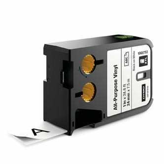 Dymo 1868753, 24mm x 7m, čierna tlač/biely podklad, originálna páska.
Originálna kazeta s páskou = záruka náplne priamo od výrobcu tlačiarne štítkov
100% použitie so štítkovačom Dymo - bezproblémové fungovanie
Originálne samolepiace pásky Dymo XTL zaručujú veľmi jednoduchú aplikáciu
Overená špičková kvalita - čitateľný a ostrý text
Pásky sú odolné proti vode, UV žiareniu, oderu alebo extrémnym teplotám
Originálne pásky Dymo XTL zaručujú jednoduchú a rýchlu výmenu
Ideálne do kancelárie aj domácnosti
Garancia Vašej spokojnosti s použitím našej originálnej náplne

Kód výrobcu: 1868753