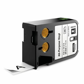 Dymo 1868753, 24mm x 7m, čierna tlač/biely podklad, originálna páska.
Originálna kazeta s páskou = záruka náplne priamo od výrobcu tlačiarne štítkov
100% použitie so štítkovačom Dymo - bezproblémové fungovanie
Originálne samolepiace pásky Dymo XTL zaručujú veľmi jednoduchú aplikáciu
Overená špičková kvalita - čitateľný a ostrý text
Pásky sú odolné proti vode, UV žiareniu, oderu alebo extrémnym teplotám
Originálne pásky Dymo XTL zaručujú jednoduchú a rýchlu výmenu
Ideálne do kancelárie aj domácnosti
Garancia Vašej spokojnosti s použitím našej originálnej náplne

Kód výrobcu: 1868753