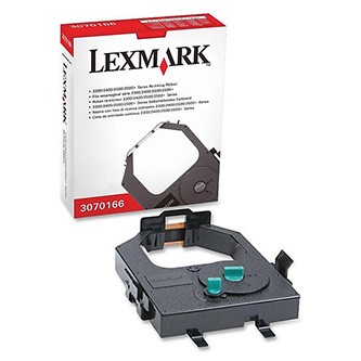 Lexmark originálna páska do tlačiarne štítkov, 3070166, čierna tlač/biely podklad