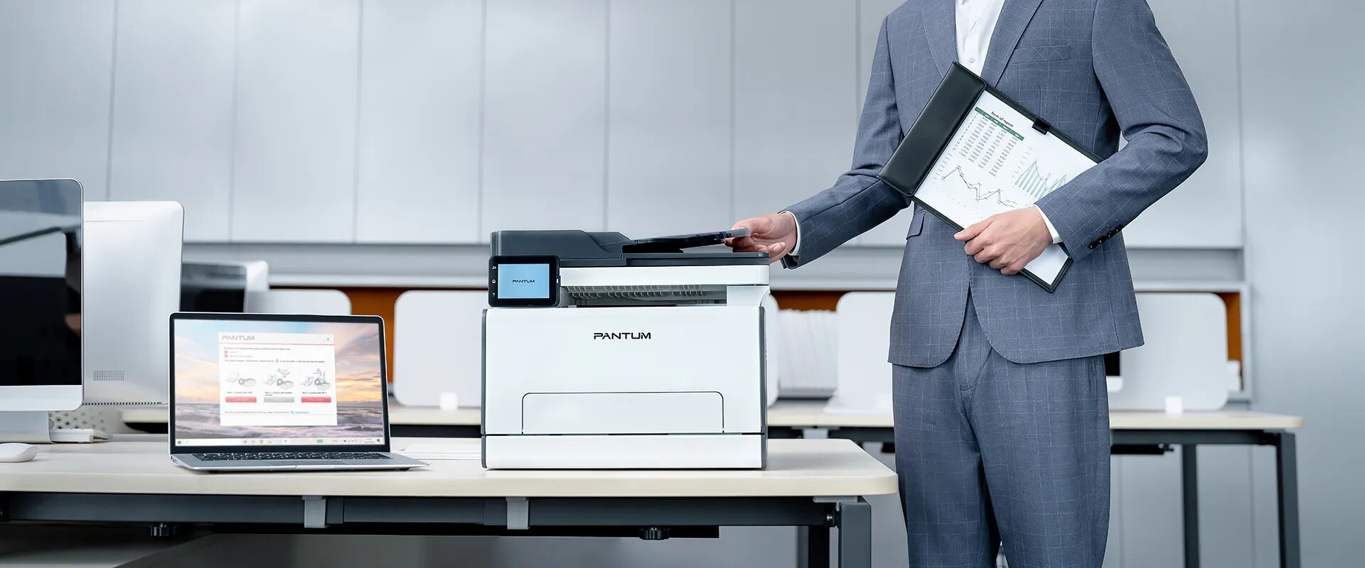 Pantum CM2100ADW laserová multifunkcia