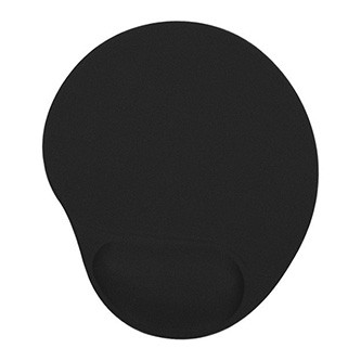 Powerton ERGO PALMA Podložka pod myš gelová, černá