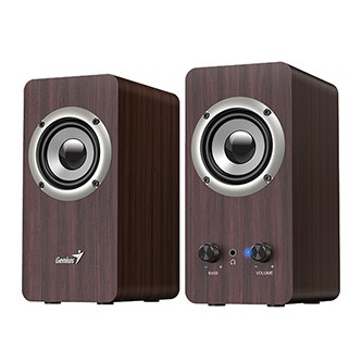 Genius reproduktory SP-HF400, 10W, hnědé