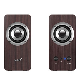 Genius reproduktory SP-HF400, 10W, hnědé