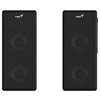 Genius reproduktory SP-HF1220BT, 2.0, 45W, hnědá - černá, Bluetooth