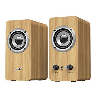 Genius reproduktory SP-HF400, 10W, hnědá