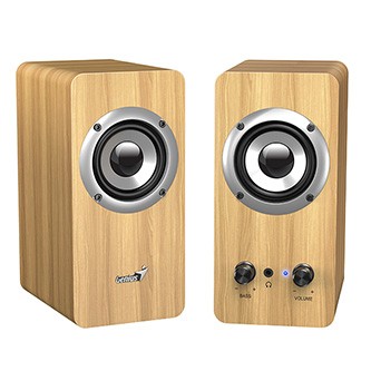 Genius reproduktory SP-HF400, 10W, hnědá