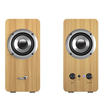 Genius reproduktory SP-HF400, 10W, hnědá