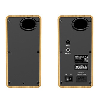 Genius reproduktory SP-HF400, 10W, hnědá