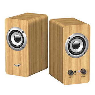 Levně Genius reproduktory SP-HF400, 10W, hnědá