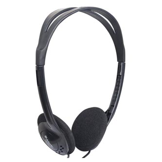 Levně Defender Aura 101, sluchátka, ovládání hlasitosti, černá, otevřená, 3.5 mm jack