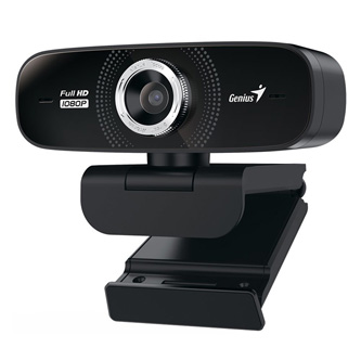 Levně Genius Full HD Webkamera FaceCam 2000X, 1920x1080, USB 2.0, černá, Windows 7 a vyšší, FULL HD, 30 FPS