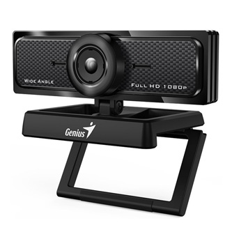 Levně Genius Full HD Webkamera F100 V2, 1920x1080, USB 2.0, černá, Windows 7 a vyšší, FULL HD rozlišení