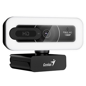 Genius FaceCam Light Webkamera, černá LED světlo