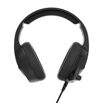 Marvo H8618 H8618 BK, sluchátka s mikrofonem, ovládání hlasitosti, černá, 2.0, USB