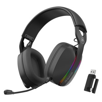 Marvo Pulz 70W, herní sluchátka, ovládání hlasitosti, černá, Tri-mode