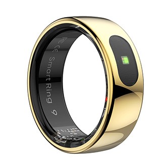 Levně Smart RING PRO zlatý, měř.stresu, srdeč.tepu, monitoring spánku, 13, Powerton