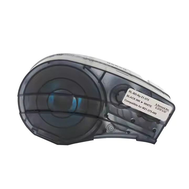 Brady M21-125-C-342-WT, 6 mm x 2,13 m, černý tisk / bílý podklad, kompatibilní páska