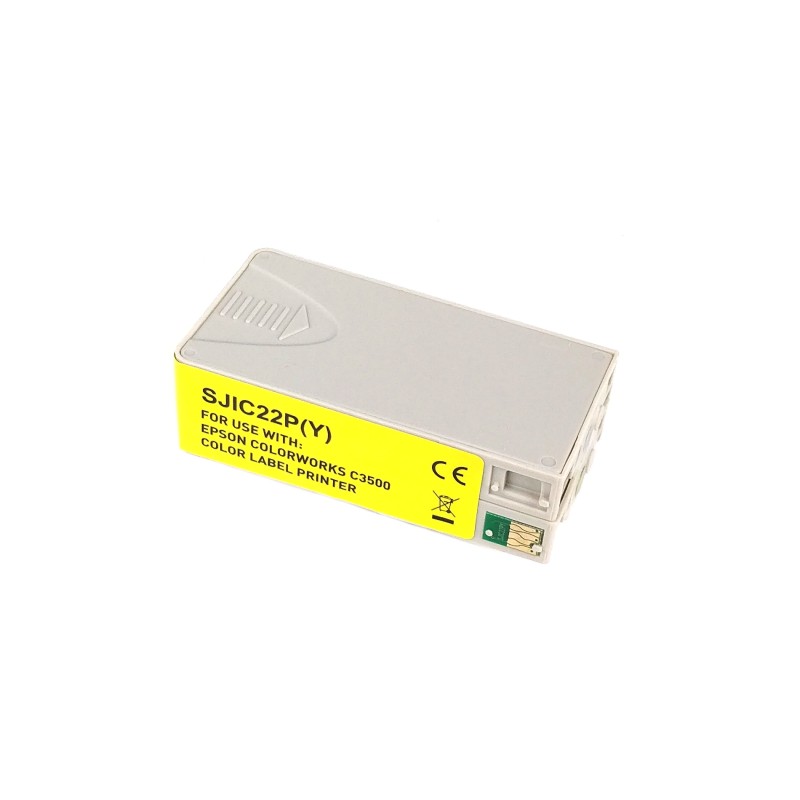 Levně Epson S020604, SJIC22P(Y) žlutá (yellow) kompatibilní cartridge