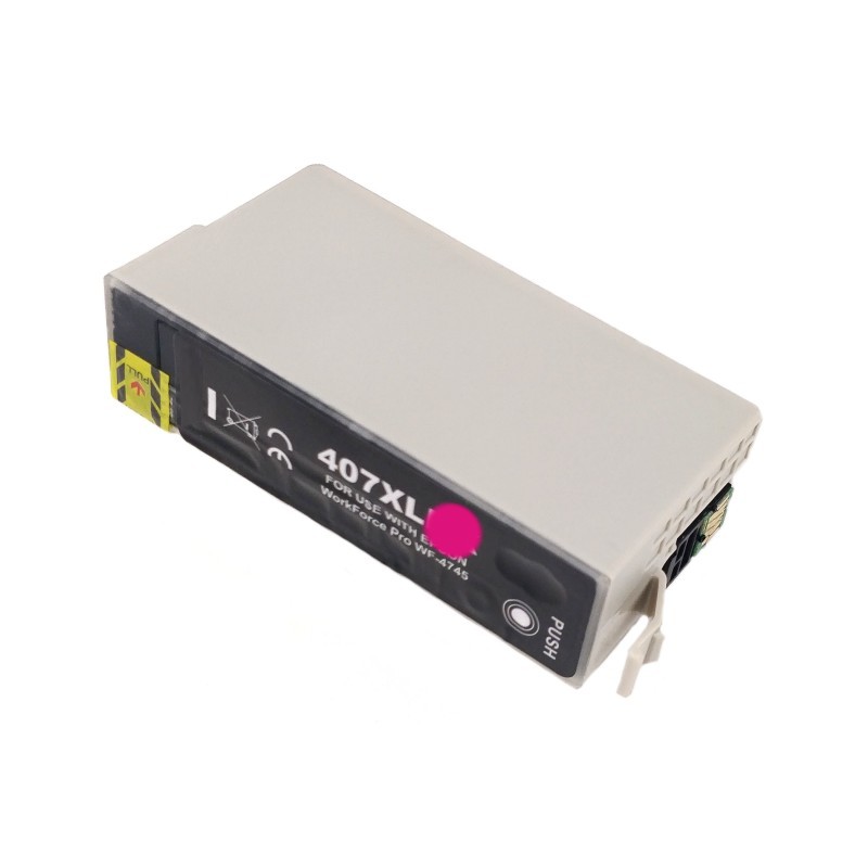 Levně Epson 407XL T07U3 purpurová (magenta) kompatibilní cartridge