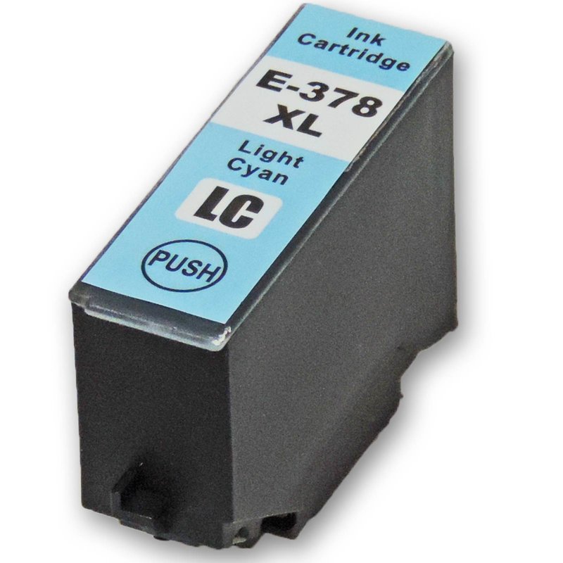 Levně Epson 378XL T3795 světle azurová (light cyan) kompatibilní cartridge