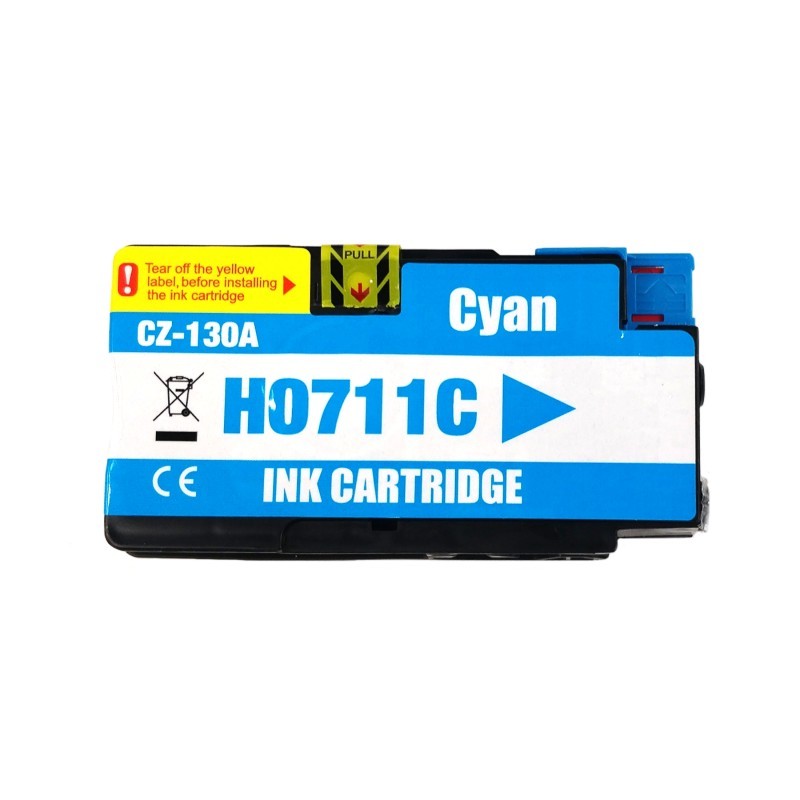 Kompatibilní cartridge s HP 711 CZ130A azurová (cyan)