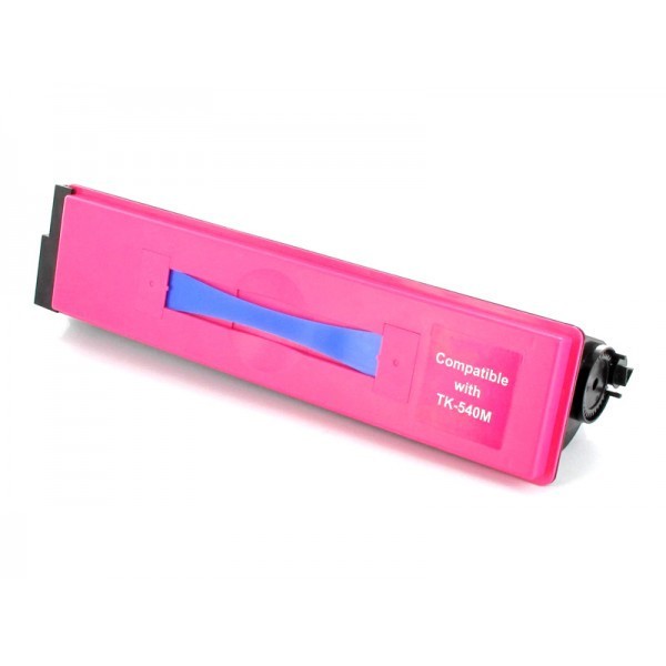 Kyocera Mita TK-540M purpurový (magenta) kompatibilný toner.
Nižšia cena kompatibilné náplne pre tlačiarne Kyocera Mita v porovnaní s originálnou náplňou, ušetríte až 80% nákladov na tlač.


Tonerová kazeta pre tlačiarne Kyocera Mita vytlačí rovnaký počet strán ako originál pri zachovaní rovnakej kvality – ostré rysy, sýte farby.


Záruka Vašej spokojnosti.


Každý toner prechádza pri výrobe prísnou kontrolou kvality a je plne kompatibilný s vašou tlačiarňou.


Overené našimi klientmi z ČR aj z Európskej únie.


Kompatibilné tonery Kyocera Mita spĺňajú normu STMC, čo je celosvetovo uznávaná norma testovania kvality tlače a počtu vytlačených strán tonerovej kazety.


Naši dodávatelia sú preverení rokmi skúseností a vyrábajú produkty podľa normy ISO 9001 a ISO 14001.

 Existuje mnoho výrobcov kompatibilných náplní, ale kvalita môže byť odlišná.