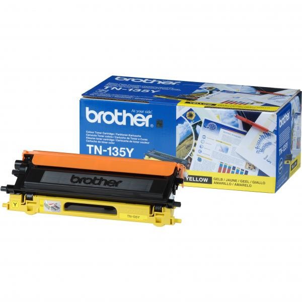 Brother TN-135Y žltý (yellow) originálny toner