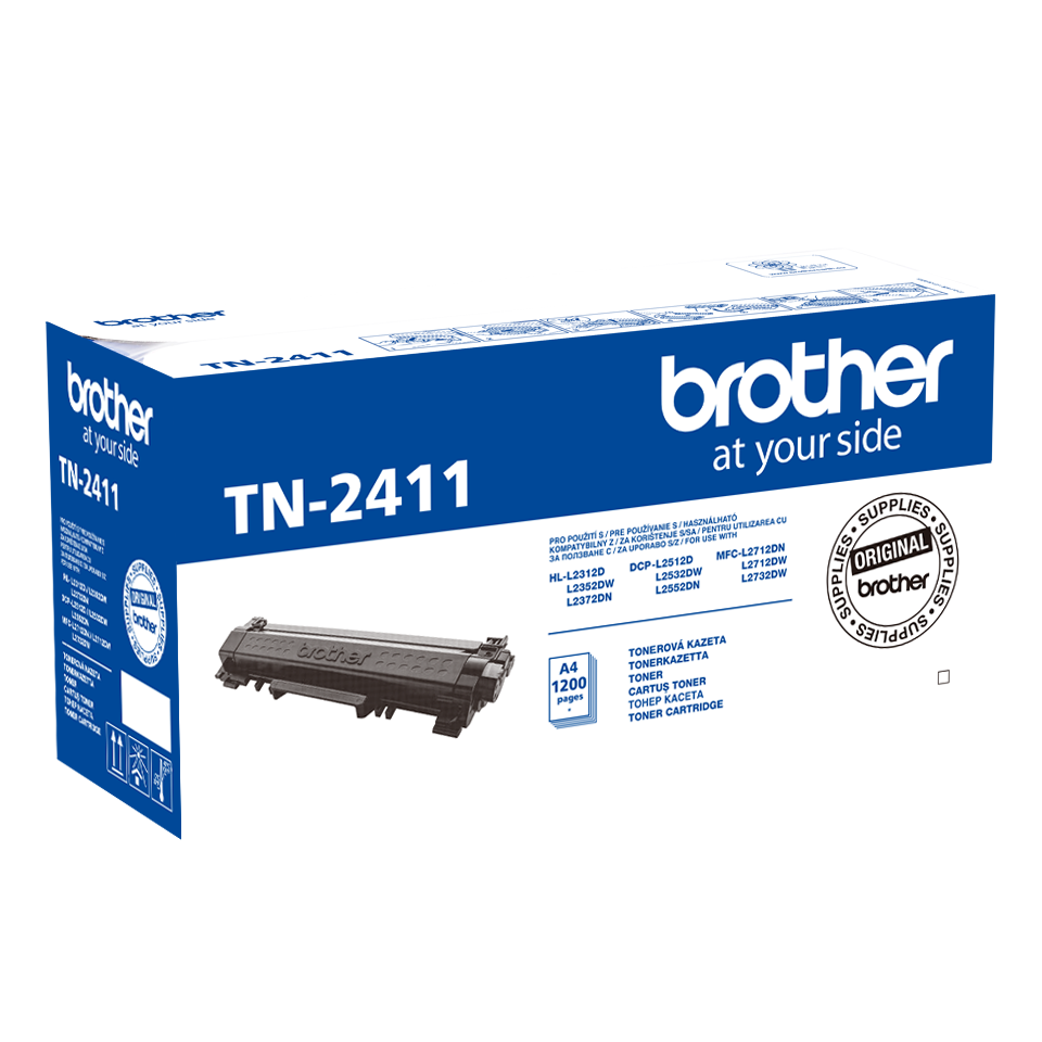 Brother TN-2411 čierný (black) originálny toner