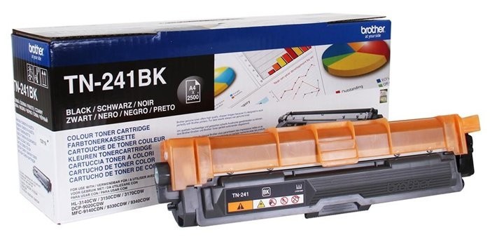 Brother TN-241BK čierný (black) originálný toner.
 
Prečo kúpiť našu originálnu náplň?
 
 

Originálny toner = záruka priamo od výrobcu tlačiarne
100% použitie v tlačiarni - bezproblémové fungovanie s vašou tlačiarňou
Použitím originálnej náplne predlžujete životnosť tlačiarne
Osvedčená špičková kvalita - vysokokvalitná a spoľahlivá tlač originálnou tlačovou kazetou od prvej do poslednej stránky
Trvalé a profesionálne výsledky tlače - dlhodobá udržateľnosť tlače
Kratšie zdržanie pri tlači stránok
Garancia Vašej spokojnosti pri použití našej originálnej náplne
Zabezpečujeme bezplatnú recykláciu originálnych náplní
Zlyhanie náplne v menej ako 1% prípadov
Jednoduchá a rýchla výmena náplne
TN241BK