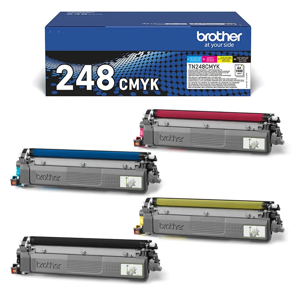 Brother TN248VAL CMYK (farebný) multipack originálny toner