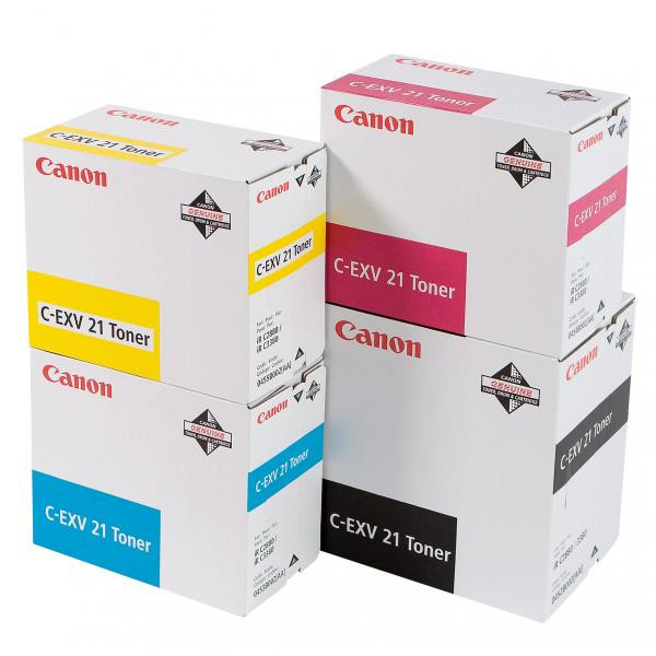 Levně Canon C-EXV21 (0454B002) purpurový (magenta) originální toner