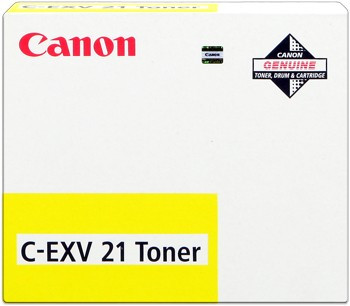 Levně Canon C-EXV21 (0454B002) žlutý (yellow) originální toner