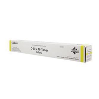 Canon C-EXV49 žltý (yellow) originálný toner.
Originálny toner = záruka priamo od výrobcu tlačiarne
100 % použitie v tlačiarni - bezproblémové fungovanie s vašou tlačiarňou
Použitím originálnej náplne predlžujete životnosť tlačiarne
Osvedčená špičková kvalita - vysoko kvalitná a spoľahlivá tlač originálnou tlačovou kazetou od prvej do poslednej stránky
Trvalé a profesionálne výsledky tlače - dlhodobá udržateľnosť tlače
Kratšia prodleva pri tlači stránok
Garancia Vašej spokojnosti s použitím našej originálnej náplne
Zabezpečujeme bezplatnú recykláciu originálnych náplní
Zlyhanie náplne v menej ako 1% prípadov
Jednoduchá a rýchla výmena náplne

Kód výrobcu: 8527B002