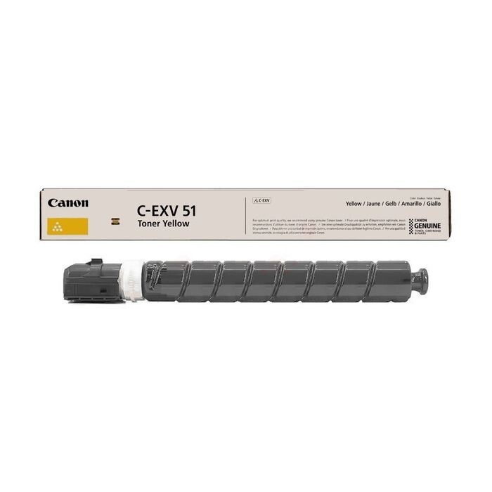 Levně Canon CEXV51 0484C002 žlutý (yellow) originální toner
