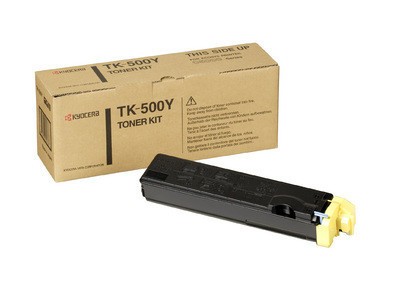 Kyocera Mita TK-500Y žltý (yellow) originálny toner.
Originálny toner = záruka priamo od výrobcu tlačiarne
100 % použitie v tlačiarni - bezproblémové fungovanie s vašou tlačiarňou
Použitím originálnej náplne predlžujete životnosť tlačiarne
Osvedčená špičková kvalita - vysoko kvalitná a spoľahlivá tlač originálnou tlačovou kazetou od prvej do poslednej stránky
Trvalé a profesionálne výsledky tlače - dlhodobá udržateľnosť tlače
Kratšia prodleva pri tlači stránok
Garancia Vašej spokojnosti s použitím našej originálnej náplne
Zabezpečujeme bezplatnú recykláciu originálnych náplní
Zlyhanie náplne v menej ako 1% prípadov
Jednoduchá a rýchla výmena náplne

Kód výrobcu: 370PD3KW
