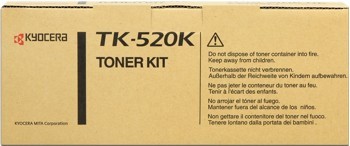 Kyocera Mita TK-520K černý (black) originální toner