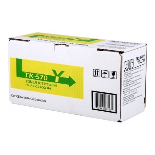 Kyocera Mita TK-570Y žltý (yellow) originálny toner.
Originálny toner = záruka priamo od výrobcu tlačiarne
100 % použitie v tlačiarni - bezproblémové fungovanie s vašou tlačiarňou
Použitím originálnej náplne predlžujete životnosť tlačiarne
Osvedčená špičková kvalita - vysoko kvalitná a spoľahlivá tlač originálnou tlačovou kazetou od prvej do poslednej stránky
Trvalé a profesionálne výsledky tlače - dlhodobá udržateľnosť tlače
Kratšia prodleva pri tlači stránok
Garancia Vašej spokojnosti s použitím našej originálnej náplne
Zabezpečujeme bezplatnú recykláciu originálnych náplní
Zlyhanie náplne v menej ako 1% prípadov
Jednoduchá a rýchla výmena náplne

Kód výrobcu: 1T02HGAEU0