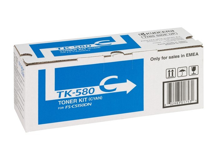 Kyocera Mita TK-580C azúrový (cyan) originálny toner.
Originálny toner = záruka priamo od výrobcu tlačiarne
100 % použitie v tlačiarni - bezproblémové fungovanie s vašou tlačiarňou
Použitím originálnej náplne predlžujete životnosť tlačiarne
Osvedčená špičková kvalita - vysoko kvalitná a spoľahlivá tlač originálnou tlačovou kazetou od prvej do poslednej stránky
Trvalé a profesionálne výsledky tlače - dlhodobá udržateľnosť tlače
Kratšia prodleva pri tlači stránok
Garancia Vašej spokojnosti s použitím našej originálnej náplne
Zabezpečujeme bezplatnú recykláciu originálnych náplní
Zlyhanie náplne v menej ako 1% prípadov
Jednoduchá a rýchla výmena náplne

Kód výrobcu: 1T02KTCNL0