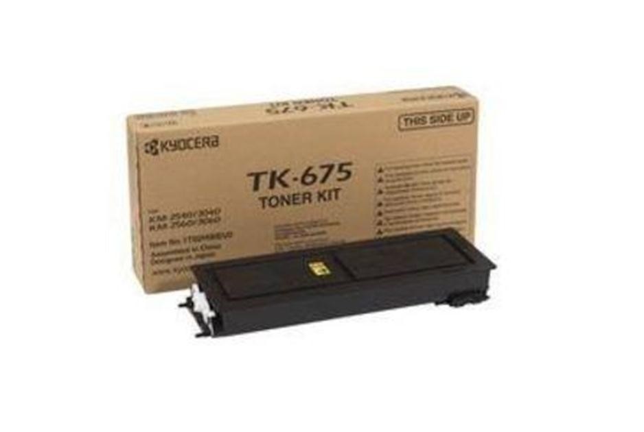 Levně Kyocera Mita TK-675 černý (black) originální toner