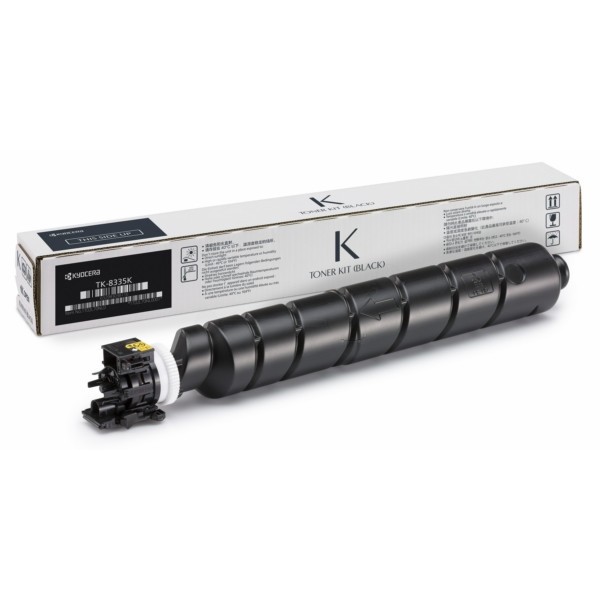 Kyocera Mita TK-8335K čierný (black) originálny toner.
Originálny toner = záruka priamo od výrobcu tlačiarne
100 % použitie v tlačiarni - bezproblémové fungovanie s vašou tlačiarňou
Použitím originálnej náplne predlžujete životnosť tlačiarne
Osvedčená špičková kvalita - vysoko kvalitná a spoľahlivá tlač originálnou tlačovou kazetou od prvej do poslednej stránky
Trvalé a profesionálne výsledky tlače - dlhodobá udržateľnosť tlače
Kratšia prodleva pri tlači stránok
Garancia Vašej spokojnosti s použitím našej originálnej náplne
Zabezpečujeme bezplatnú recykláciu originálnych náplní
Zlyhanie náplne v menej ako 1% prípadov
Jednoduchá a rýchla výmena náplne

Kód výrobcu: 1T02RL0NL0