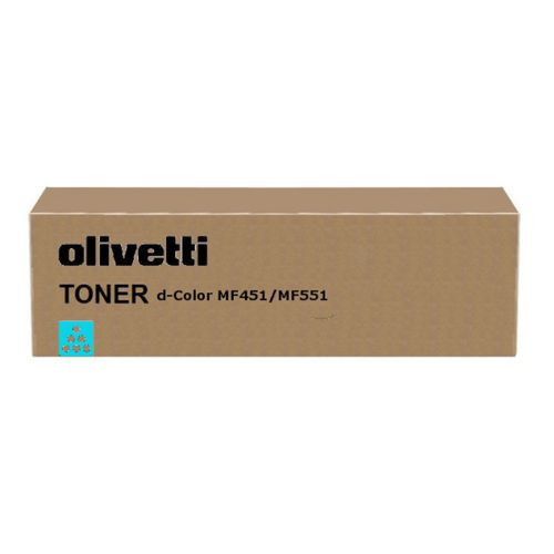 Levně Olivetti B0821 azurová (cyan) originální toner