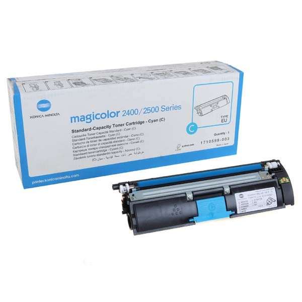 Levně Konica Minolta A00W331 (1710-5890-03) azurový (cyan) originální toner